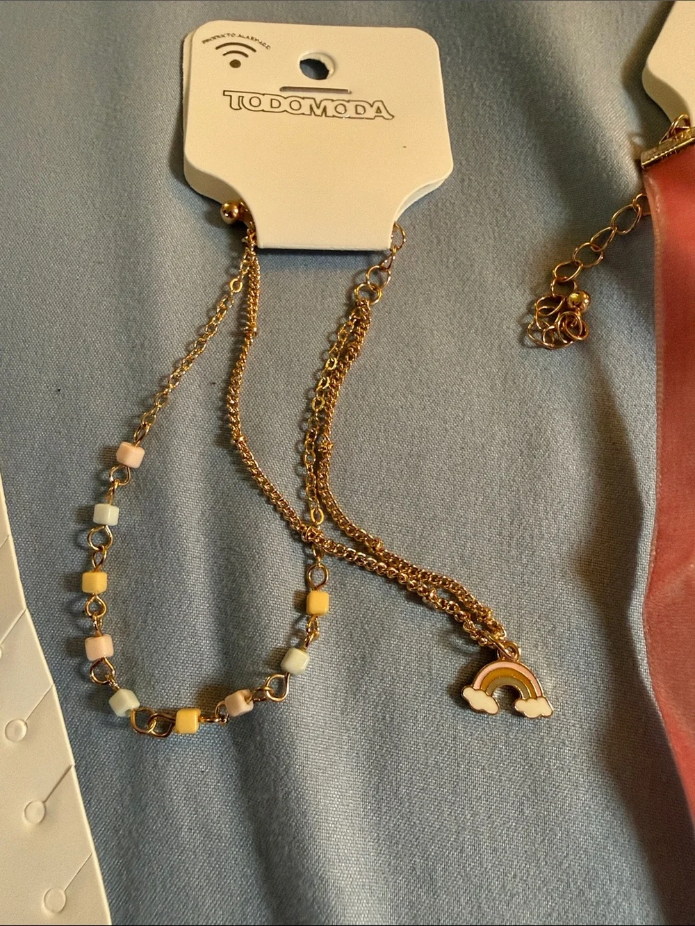Bracelet and necklace set for girls